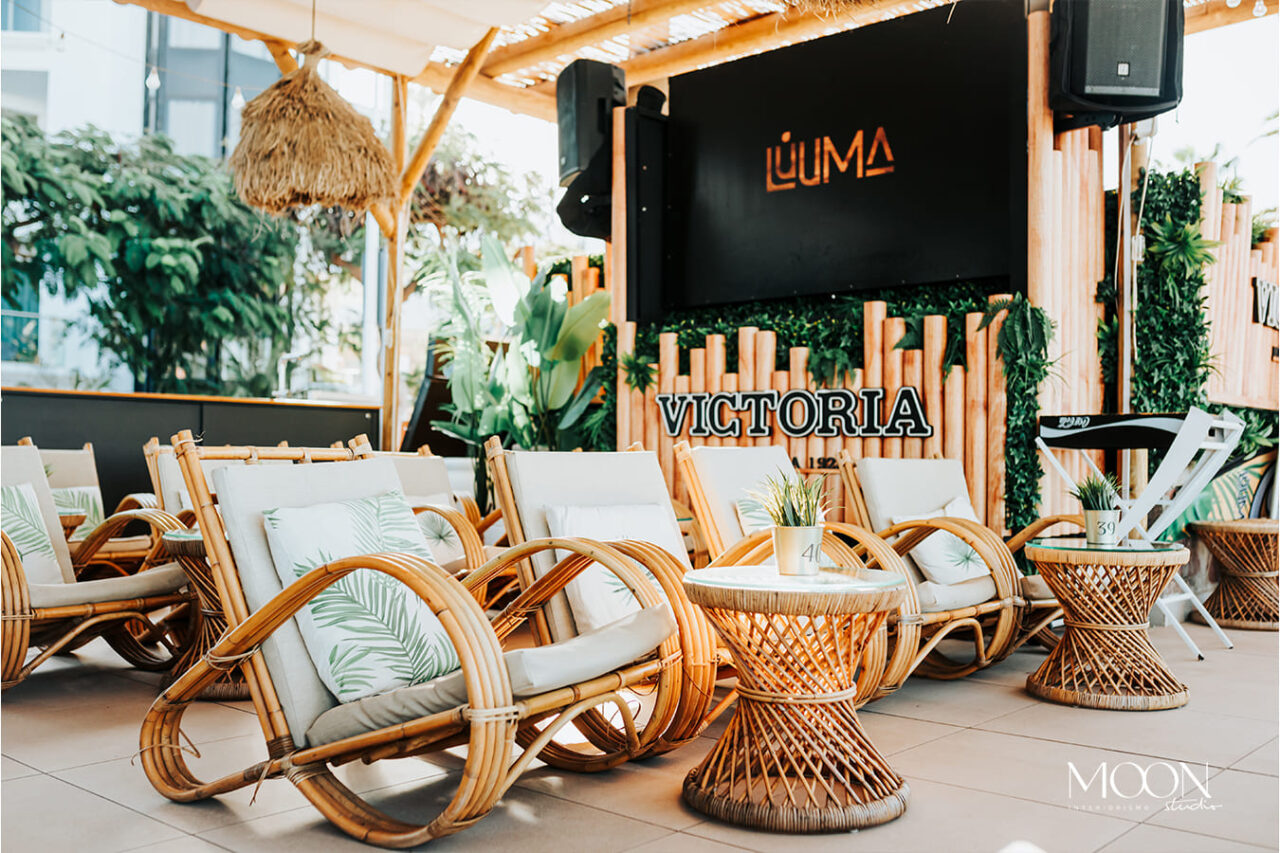 Decoración comercial para Luuma Restaurant