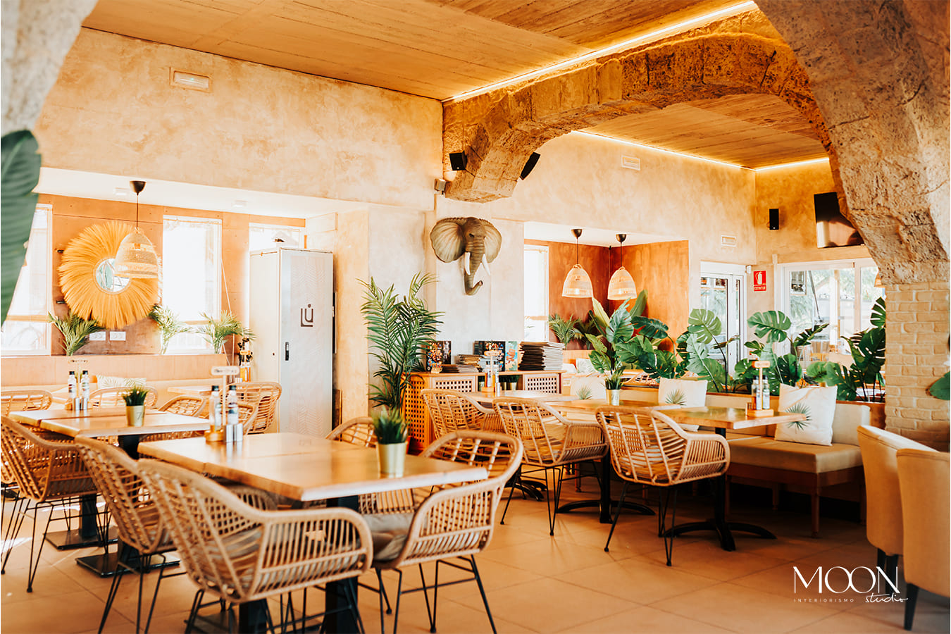 Decoración comercial para Luuma Restaurant