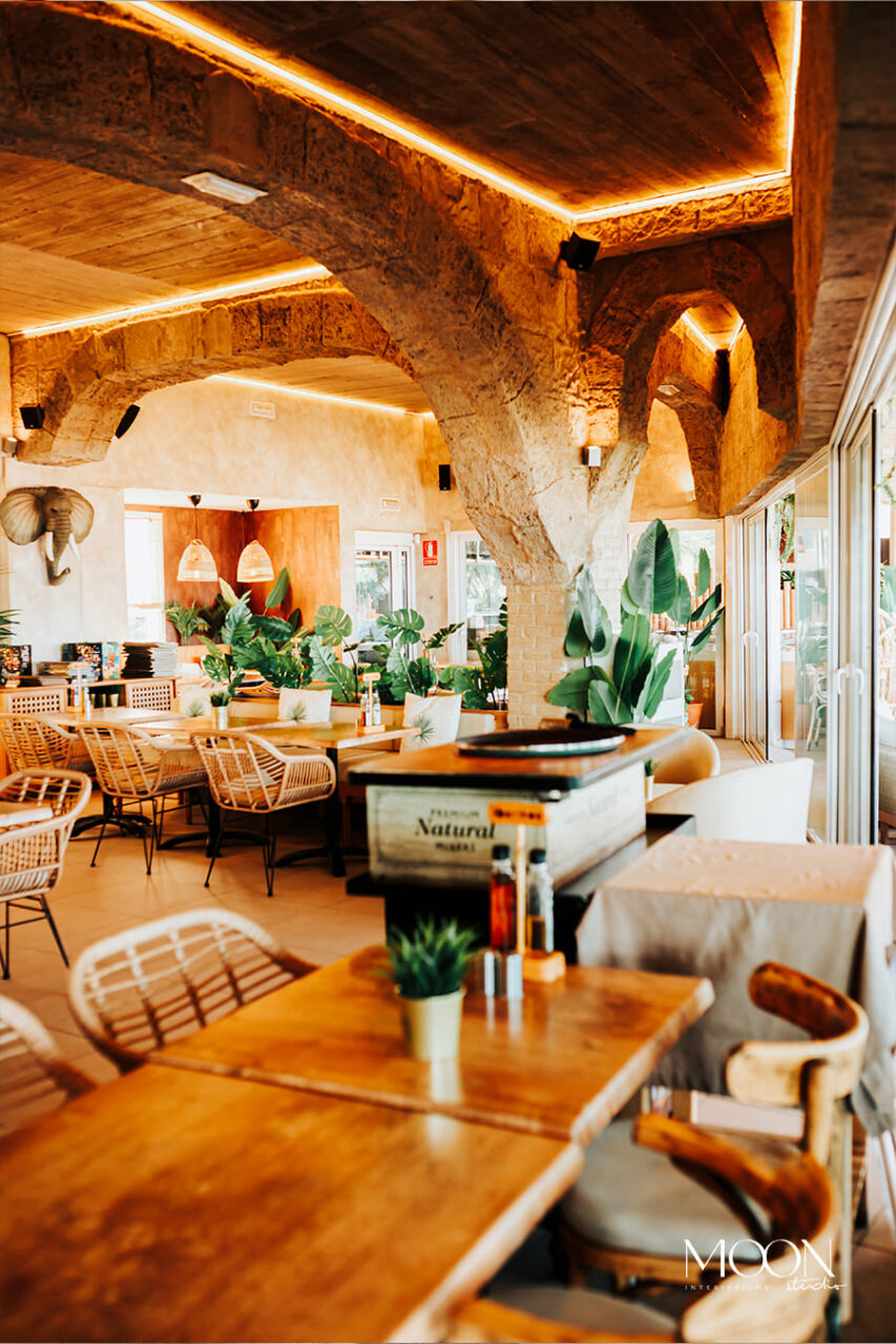 Decoración comercial para Luuma Restaurant